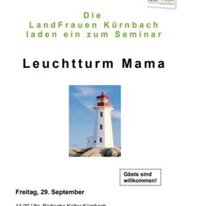 Seminar für Mütter: Leuchtturm Mutter