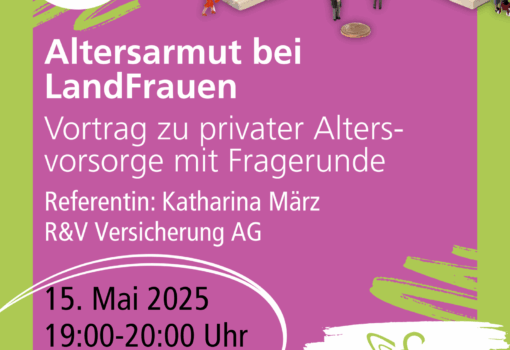 Altersarmut bei Landfrauen