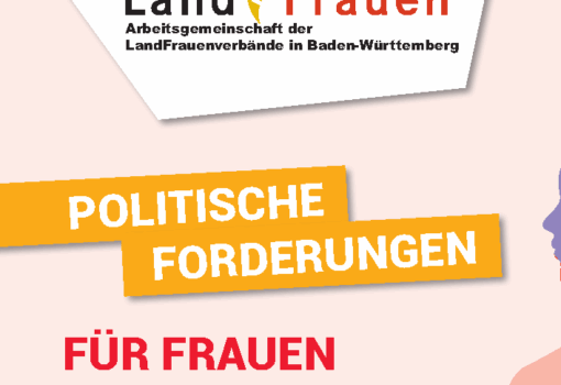 Politische Forderungen für Frauen im ländlichen Raum