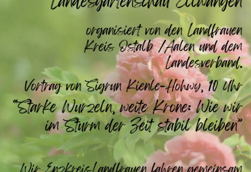 Sterntreffen der LandFrauen auf der Landesgartenschau 23. Mai
