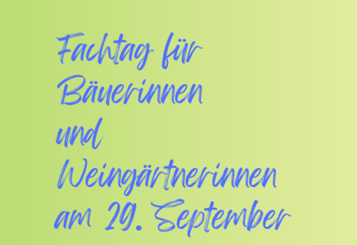 Tag der Bäuerinnen und Weingärtnerinnen 2026 auf dem LWH