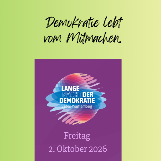 Lange Nacht der Demokratie