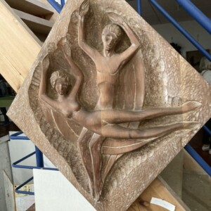 Skulptur Prof Theilmann
Bild Böhmerle Besuch im Atelier von Prof. Fritz Theilmann, Kieselbronn