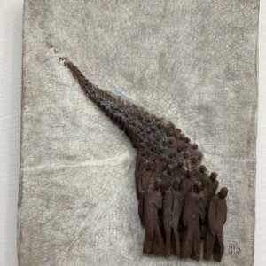 Weg Prof Theilmann
Bild Böhmerle Besuch im Atelier von Prof. Fritz Theilmann, Kieselbronn